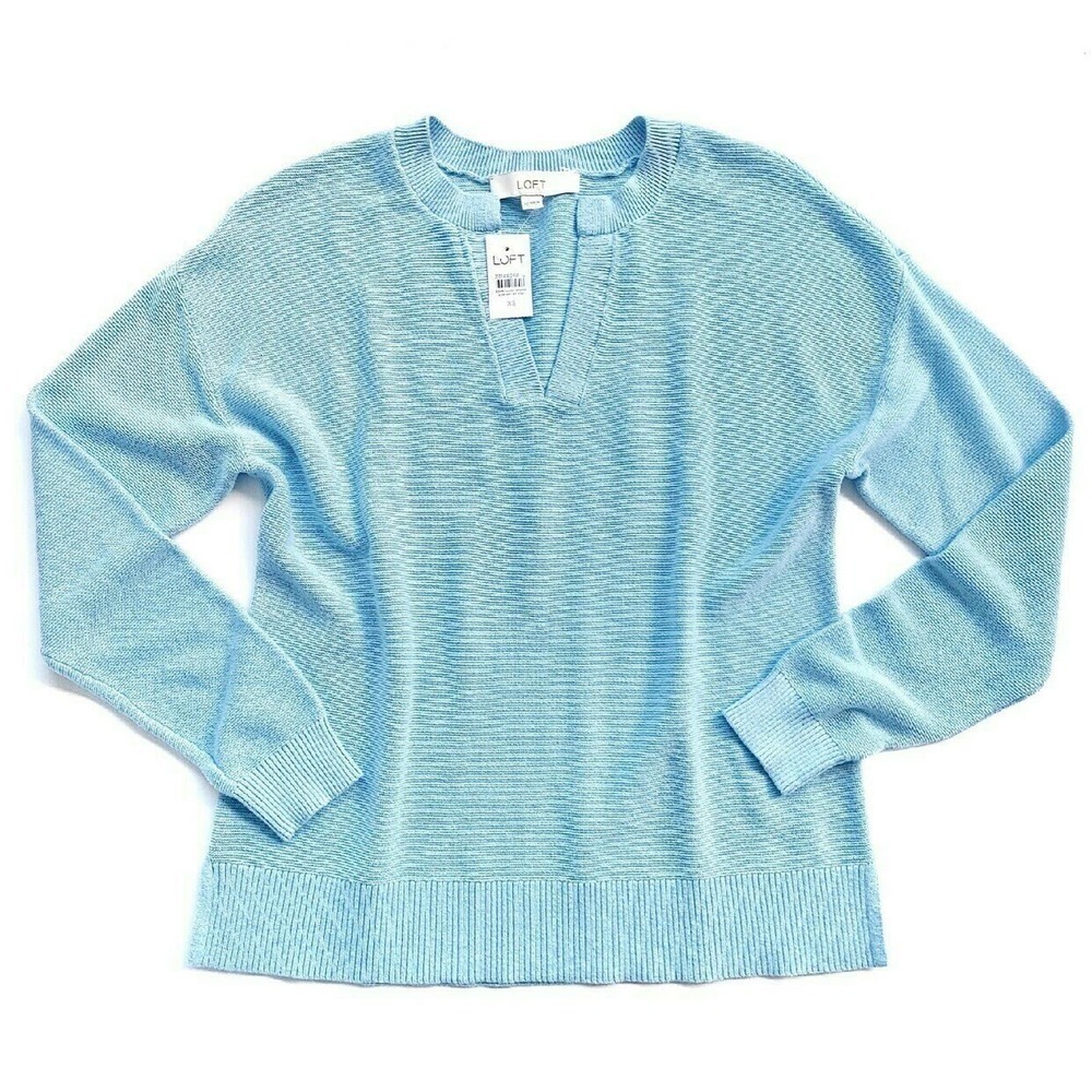 New Loft Knit Vneck Sweater XS